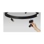 Τμήμα Curved Μαγνητικής ράγας μαύρη Inlight TRC002